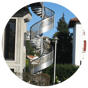 escaliers métalliques bayonne pyrénées-atlantiques