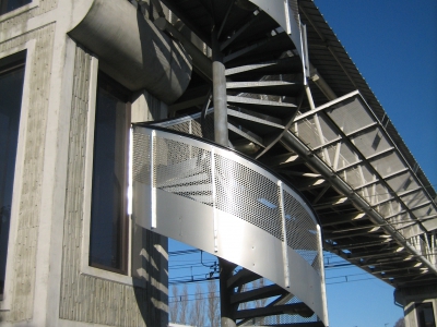 Restauration d’un escalier hélicoïdal - Bayonne (64).