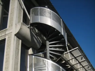 Restauration d’un escalier hélicoïdal - Bayonne (64).