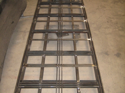 Fabrication de grille de protection pour porte en verre - Biarritz (64).