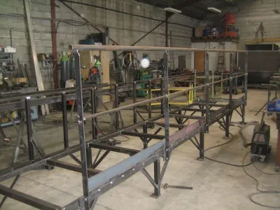 Fabrication d’un quai de déchargement - Mouguerre (64).