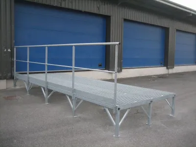 Fabrication d’un quai de déchargement - Mouguerre (64).