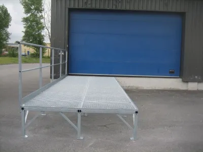 Fabrication d’un quai de déchargement - Mouguerre (64).