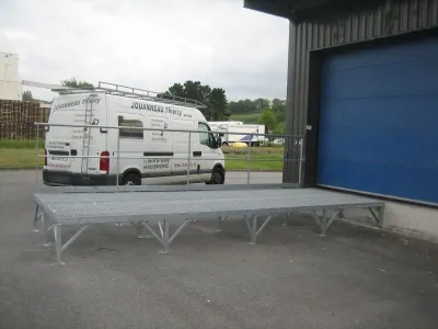 Fabrication d’un quai de déchargement - Mouguerre (64).