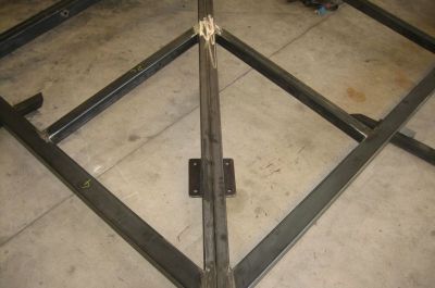 Fabrication d’une verrière en acier.