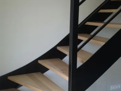 Escalier un quart tournant ( Briscous 64).