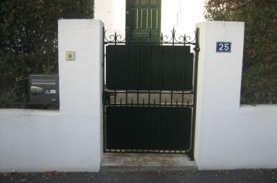 Restauration d’un portail à Biarritz