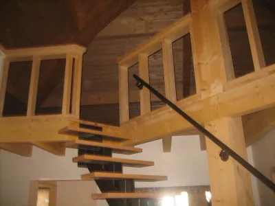 Réalisation d’un escalier chez un particulier à Labenne (40)