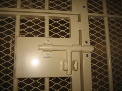 Réalisation d’une porte grillagée