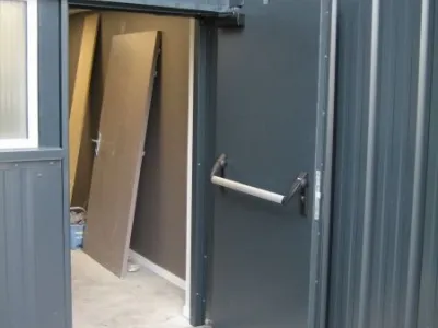 Fabrication d’une porte anti panique