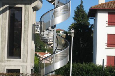 Restauration d’un escalier hélicoïdal - Bayonne (64).