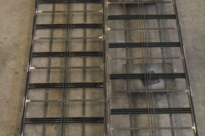 Fabrication de grille de protection pour porte en verre - Biarritz (64).