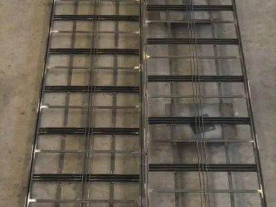 Fabrication de grille de protection pour porte en verre - Biarritz (64).