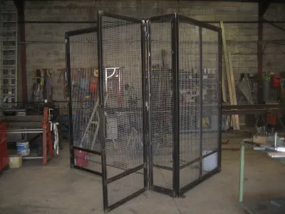 Fabrication d’une grille de protection pour compresseur - Ustaritz (64).